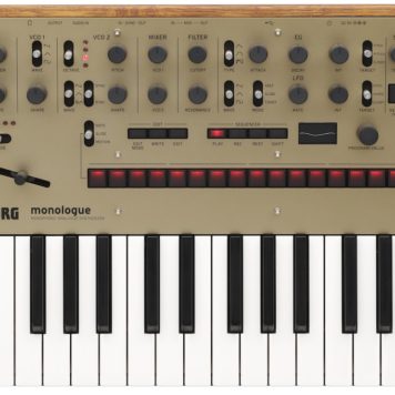 Korg Monologue Monophonic Analogue Synthesizer_gold