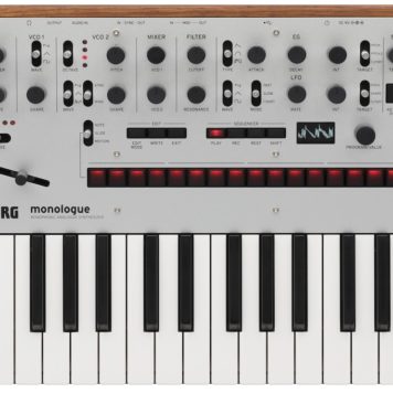 Korg Monologue Monophonic Analogue Synthesizer_silver